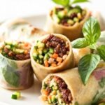 20 Minute Thai Basil Beef Rolls Recipe