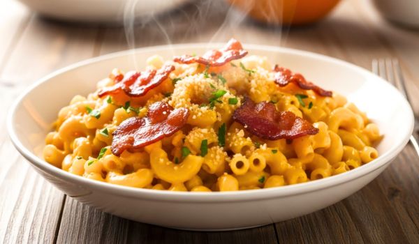 Easy Bacon Pumpkin Mac And Cheese Recipe