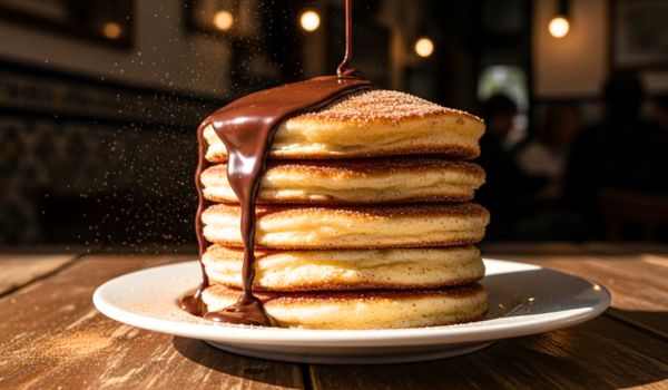 Spanish Churro Pancakes Recipe
