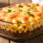 Mac and Cheese Meatloaf Casserole Recipe