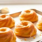 Oven Baked French Cruller Donuts Recipe