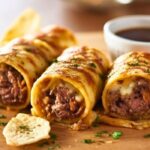 French Dip Tortilla Roll Ups Recipe