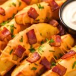 Cheddar Bacon Potato Wedges Recipe