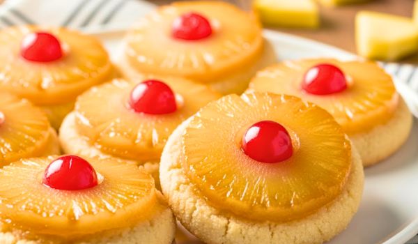 Pineapple Upside Sugar Cookies Recipe